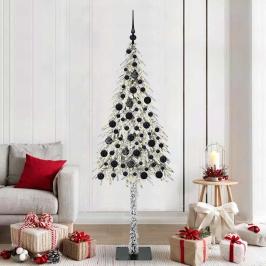 Ziemassvētku Eglīte Su 300 Led Balts 180 Cm Pe Un Tērauds Vidaxl