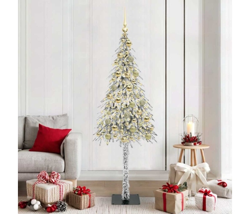 Ziemassvētku Eglīte Su 300 Led Balts 180 Cm Pe Un Tērauds Vidaxl