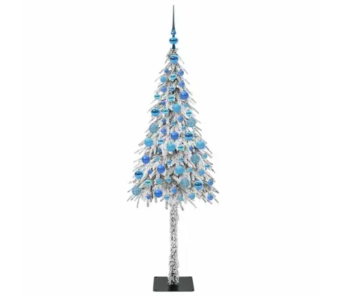 Jõulupuu Koos 300 Led-Iga Koos Alusega Valge 180 Cm Pe Ja Teras Jõulupuu Koos 300 Led-Iga Koos Alusega Valge 180 Cm Pe Ja Teras