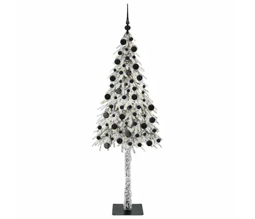 Jõulupuu Koos 300 Led-Iga Koos Alusega Valge 210 Cm Pe Ja Teras