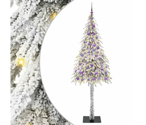 Ziemassvētku Eglīte Su 300 Led Balts 210 Cm Pe Un Tērauds Vidaxl