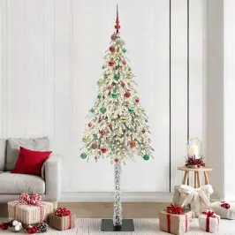 Jõulupuu Koos 300 Led-Iga Koos Alusega Valge 210 Cm Pe Ja Teras