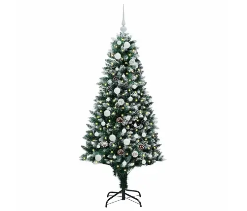 Mākslīgā Ziemassvētku Eglīte Su 150 Led Ar Statīvu Zaļa 150 Cm Vidaxl