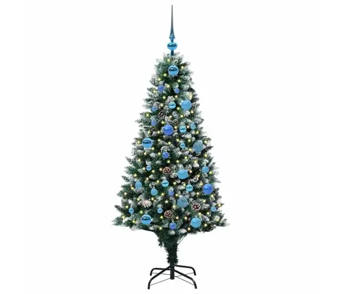 Mākslīgā Ziemassvētku Eglīte Su 150 Led Ar Statīvu Zaļa 150 Cm Vidaxl