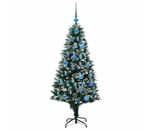 Mākslīgā Ziemassvētku Eglīte Su 150 Led Ar Statīvu Zaļa 150 Cm Vidaxl