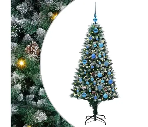 Mākslīgā Ziemassvētku Eglīte Su 150 Led Ar Statīvu Zaļa 150 Cm Vidaxl