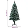 Mākslīgā Ziemassvētku Eglīte Zaļa 180 Cm Pvc Vidaxl Mākslīgā Ziemassvētku Eglīte Zaļa 180 Cm Pvc Vidaxl