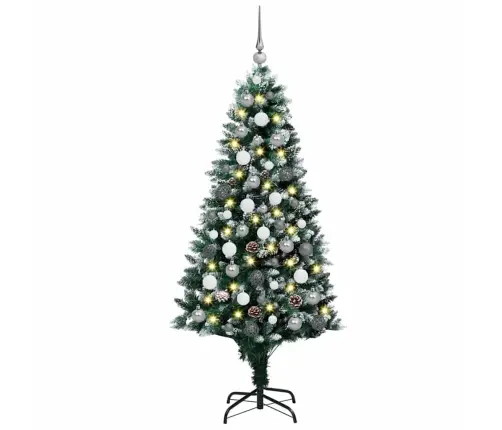 Mākslīgā Ziemassvētku Eglīte Zaļa 180 Cm Pvc Vidaxl