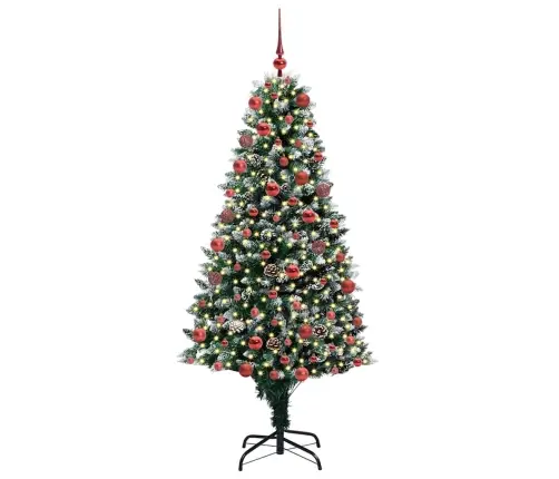 Tehisjõulupuu Roheline 180 Cm Pvc Ja Teras Ja Plast Tehisjõulupuu Roheline 180 Cm Pvc Ja Teras Ja Plast