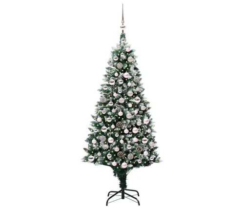Dirbtinė Kalėdų Eglutė Žalia 180 Cm Pvc Ir Plienas Ir Plastikas Dirbtinė Kalėdų Eglutė Žalia 180 Cm Pvc Ir Plienas Ir Plastikas