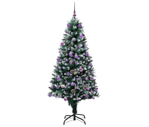 Mākslīgā Ziemassvētku Eglīte Su 300 Led Ar Statīvu Zaļa 180 Cm Vidaxl