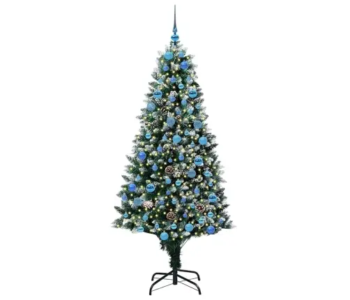 Mākslīgā Ziemassvētku Eglīte Su 300 Led Ar Statīvu Zaļa 180 Cm Vidaxl