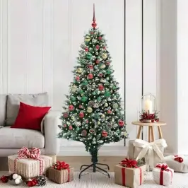 Mākslīgā Ziemassvētku Eglīte Su 300 Led Ar Statīvu Zaļa 180 Cm Vidaxl Mākslīgā Ziemassvētku Eglīte Su 300 Led Ar Statīvu Zaļa 180 Cm Vidaxl