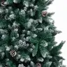 Mākslīgā Ziemassvētku Eglīte Su 300 Led Ar Statīvu Zaļa 210 Cm Vidaxl