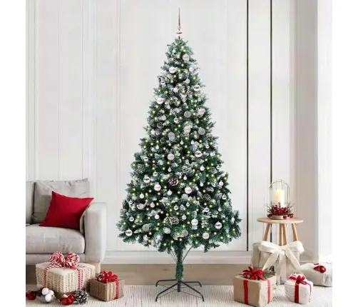 Mākslīgā Ziemassvētku Eglīte Zaļa 240 Cm Pvc Vidaxl