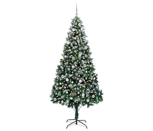 Mākslīgā Ziemassvētku Eglīte Zaļa 240 Cm Pvc Vidaxl