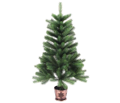 Ziemassvētku Eglīte Su 150 Led Ar Statīvu Zaļa 65 Cm Pe Vidaxl