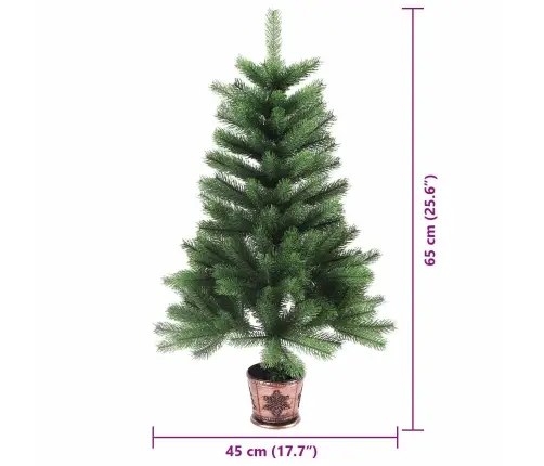 Ziemassvētku Eglīte Su 150 Led Ar Statīvu Zaļa 65 Cm Pe Vidaxl