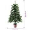 Jõulupuu Koos 150 Led-Iga Koos Alusega Roheline 90 Cm Pe Jõulupuu Koos 150 Led-Iga Koos Alusega Roheline 90 Cm Pe