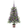 Kalėdų Eglutė Su 150 Led S Stovu Žalia 90 Cm Pe
