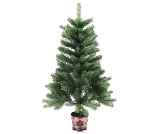 Kalėdų Eglutė Su 150 Led S Stovu Žalia 90 Cm Pe