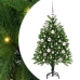 Ziemassvētku Eglīte Su 150 Led Ar Statīvu Zaļa 120 Cm Pe Vidaxl