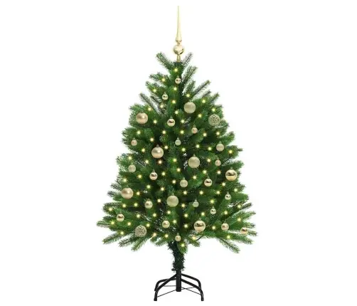 Ziemassvētku Eglīte Su 150 Led Ar Statīvu Zaļa 120 Cm Pe Vidaxl Ziemassvētku Eglīte Su 150 Led Ar Statīvu Zaļa 120 Cm Pe Vidaxl