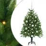Jõulupuu Koos 150 Led-Iga Koos Alusega Roheline 120 Cm Pe