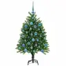 Jõulupuu Koos 150 Led-Iga Koos Alusega Roheline 120 Cm Pe