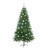 Jõulupuu Koos 150 Led-Iga Koos Alusega Roheline 150 Cm Pe