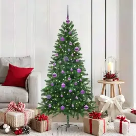 Ziemassvētku Eglīte Su 150 Led Ar Statīvu Zaļa 150 Cm Pe Vidaxl Ziemassvētku Eglīte Su 150 Led Ar Statīvu Zaļa 150 Cm Pe Vidaxl