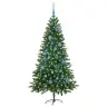 Kalėdų Eglutė Su 150 Led S Stovu Žalia 150 Cm Pe