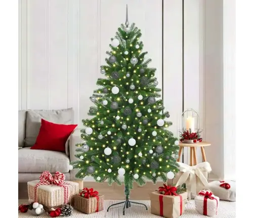 Kalėdų Eglutė Su 300 Led S Stovu Žalia 180 Cm Pe Kalėdų Eglutė Su 300 Led S Stovu Žalia 180 Cm Pe