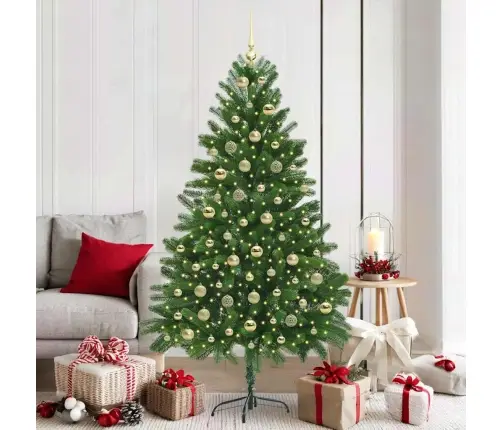 Ziemassvētku Eglīte Su 300 Led Ar Statīvu Zaļa 180 Cm Pe Vidaxl Ziemassvētku Eglīte Su 300 Led Ar Statīvu Zaļa 180 Cm Pe Vidaxl