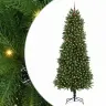 Ziemassvētku Eglīte Su 300 Led Ar Statīvu Zaļa 240 Cm Pe Vidaxl