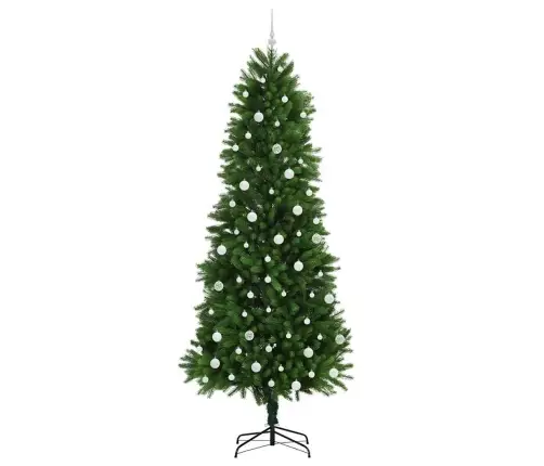 Ziemassvētku Eglīte Su 300 Led Ar Statīvu Zaļa 240 Cm Pe Vidaxl