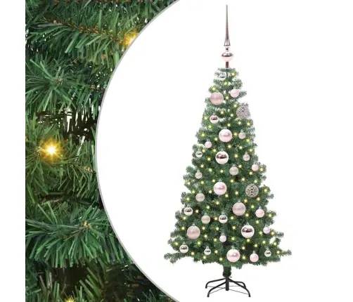 Ziemassvētku Eglīte Su 150 Led Ar Statīvu Zaļa 120 Cm Pvc Vidaxl Ziemassvētku Eglīte Su 150 Led Ar Statīvu Zaļa 120 Cm Pvc Vidaxl