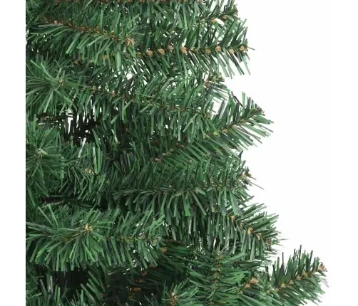 Ziemassvētku Eglīte Su 150 Led Ar Statīvu Zaļa 120 Cm Pvc Vidaxl