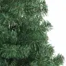 Ziemassvētku Eglīte Su 150 Led Ar Statīvu Zaļa 120 Cm Pvc Vidaxl