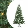 Ziemassvētku Eglīte Su 150 Led Ar Statīvu Zaļa 120 Cm Pvc Vidaxl