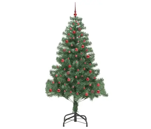 Ziemassvētku Eglīte Su 300 Led Ar Statīvu Zaļa 210 Cm Pvc Vidaxl