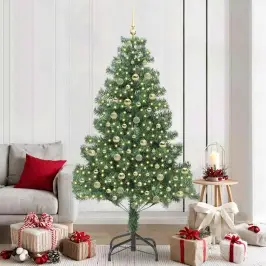 Ziemassvētku Eglīte Su 300 Led Ar Statīvu Zaļa 210 Cm Pvc Vidaxl Ziemassvētku Eglīte Su 300 Led Ar Statīvu Zaļa 210 Cm Pvc Vidaxl