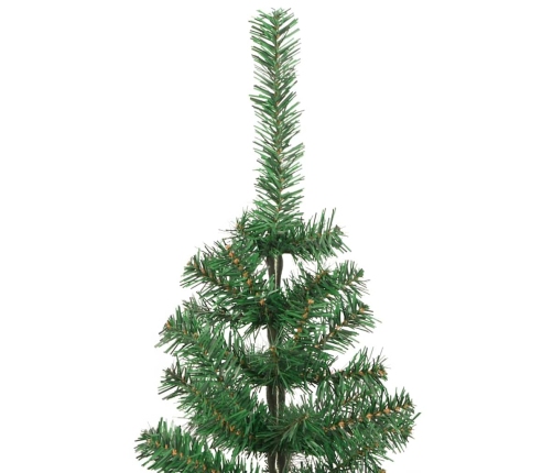 Ziemassvētku Eglīte Su 300 Led Ar Statīvu Zaļa 240 Cm Pvc Vidaxl