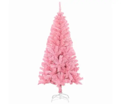 Ziemassvētku Eglīte Su 150 Led Ar Statīvu Rozā 150 Cm Pvc Vidaxl
