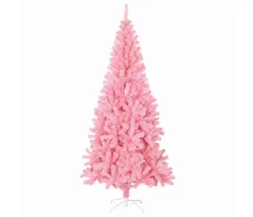 Jõulupuu Koos 300 Led-Iga Koos Alusega Roosa 180 Cm Pvc Jõulupuu Koos 300 Led-Iga Koos Alusega Roosa 180 Cm Pvc