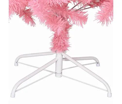 Kalėdų Eglutė Su 300 Led S Stovu Rožinė 180 Cm Pvc Kalėdų Eglutė Su 300 Led S Stovu Rožinė 180 Cm Pvc