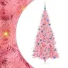 Kalėdų Eglutė Su 300 Led S Stovu Rožinė 180 Cm Pvc Kalėdų Eglutė Su 300 Led S Stovu Rožinė 180 Cm Pvc