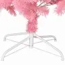 Ziemassvētku Eglīte Su 300 Led Ar Statīvu Rozā 210 Cm Pvc Vidaxl