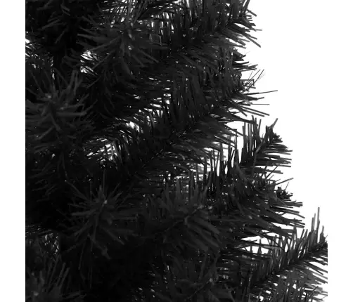 Ziemassvētku Eglīte Su 150 Led Ar Statīvu Melna 150 Cm Pvc Vidaxl Ziemassvētku Eglīte Su 150 Led Ar Statīvu Melna 150 Cm Pvc Vidaxl