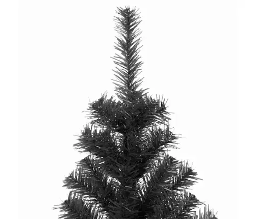 Mākslīgie Ziemassvētku Koki Su 300 Led Melna 180 Cm Pvc Vidaxl